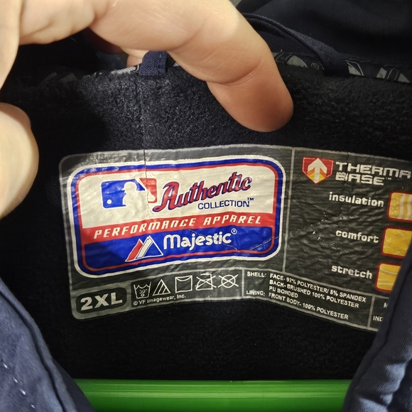 Magestic Cool Base 2008 WORLD SERIES Full Zip JACKET SIZE XXL CLEAN!!!! Vintage, - Picture 5 of 8